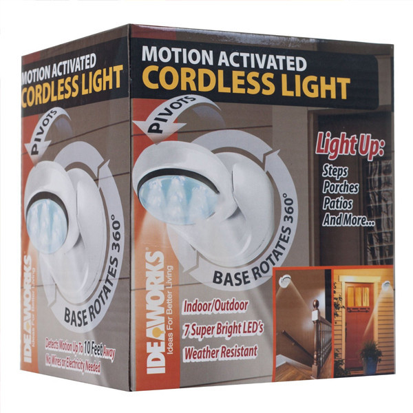 Лампа-светильник Light Angel с датчиком движения и датчиком света (cordless light) Распродажа PR2 - Зображення 2