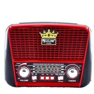 Ретро радиоприёмник RX-455 USB/аккумулятор PR4