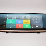 Автомобильный видеорегистратор , зеркало D35 (LCD,GPS) PR5