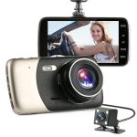 Автомобильный Видеорегистратор DVR460/398 4" Full HD на 2 камеры PR5