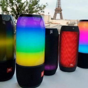 Портативна бездротова колонка JBL Pulse 3 Bluetooth динамік з райдужною RGB підсвіткою