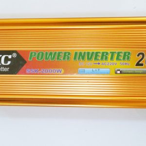 Инвертор напряжения 2000W преобразователь электричества Преобразователь постоянного тока PR5