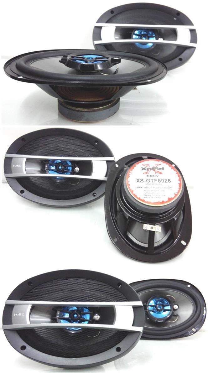 Колонки автомобильные XS-GTF6926 6x9 овалы (600W) PR4 - Зображення 5