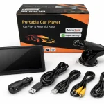Автомобільний мультимедійний відеоплеєр з підтримкою CarPlay і Android Auto • Автомагнітола з екраном для авто • Мультимедійна система в автомобіль