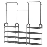 Багатофункціональна вішалка для зберігання Multi Functional Coat Rack AND 9130-4 • Підлогова стійка-органайзер для одягу, сумок, капелюхів та аксесуарів