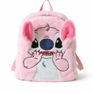 Дитячий м’який рюкзак Стіч Lilo Stitch з вушками • Плюшевий рюкзак для дівчинки і хлопчика, дитячий рюкзак Stitch для садка, прогулянок і подарунка