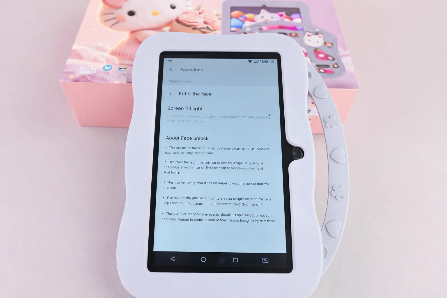 Дитячий планшет G123 Hello Kitty з Wi-Fi на Android 7 дюймів • Дитячий Android планшет для ігор, навчання, мультфільмів і подарунка дівчинці - Зображення 2
