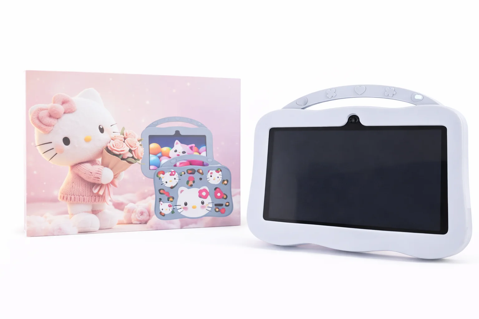 Дитячий планшет G123 Hello Kitty з Wi-Fi на Android 7 дюймів • Дитячий Android планшет для ігор, навчання, мультфільмів і подарунка дівчинці - Зображення 3