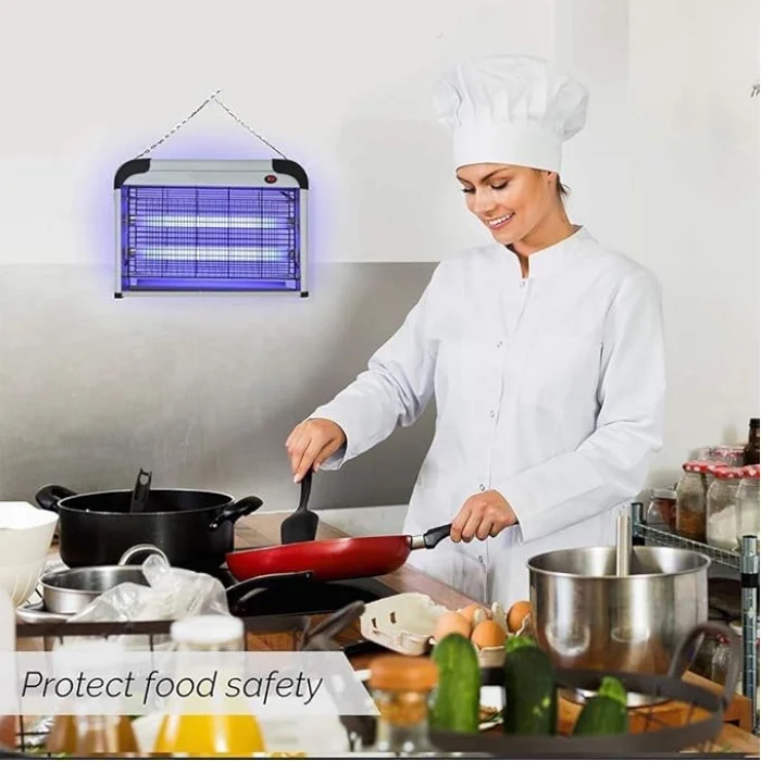Електрична лампа від комарів Mosquito Killer Lamp MA550 чорна 30 Вт • Знищувач комах для приміщення, дому, дачі, кухні та зони відпочинку - Зображення 2