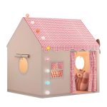 Дитяча палатка-домік складна з віконцями та дахом 130x100x120∙ Палатка для дітей великий будинок тип Домік