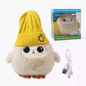 Інтерактивна м’яка іграшка з ШІ AI Smart Plush Toy • Розумна плюшева іграшка-компаньйон з голосовим спілкуванням, Wi-Fi та 40+ мовами