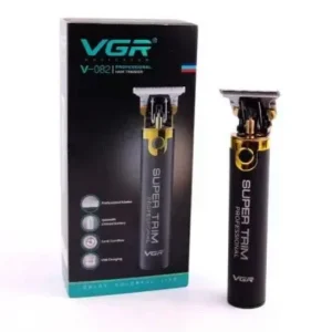 Машинка для стрижки VGR V-082 для волосся та бороди • Акумуляторний тример з USB-зарядкою, насадками 1/2/3 мм і лезами з нержавіючої сталі