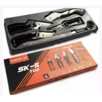 Набір садових інструментів Garden Set SK-5 Top AND 868/5PCS • Комплект 5 предметів для догляду за садом, клумбами, рослинами та розсадою