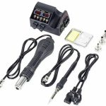 Паяльна станція Micro JCD 8898 80Вт з термофеном ∙ Цифровий паяльний набір Micro JCD 8898