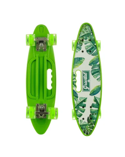 Пенніборд зі світною дошкою • Дитячий і підлітковий penny board зі світними колесами для прогулянок і активного катання - Зображення 4