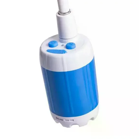 Портативний кемпінговий душ з помпою на акумуляторі USB Travel Shower • Переносний автодуш для кемпінгу, туризму, дачі та миття автомобіля - Зображення 2