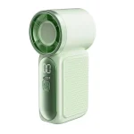 Портативний ручний акумуляторний вентилятор X-688 з LED-дисплеєм і USB-зарядкою • Міні вентилятор з регулюванням швидкості для дому, офісу, прогулянок і поїздок