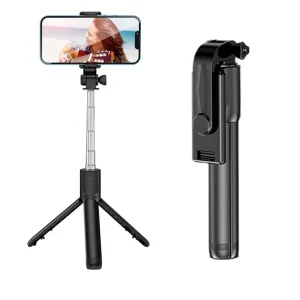 Портативний штатив преміум-класу R1-L Selfie Stick AND 5221 • Монопод-трипод для телефона, фото, відео, стримів і зйомки контенту