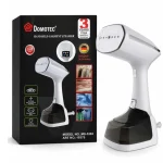 Ручний відпарювач DOMOTEC MS-5363 2500W з LED-дисплеєм • Потужний паровий відпарювач для одягу, штор і домашнього текстилю
