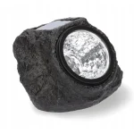 Садовий світильник Garden Light Stone на сонячній батареї ∙ Декоративний LED світильник-камінь для саду, газону, доріжок і ландшафтного підсвічування