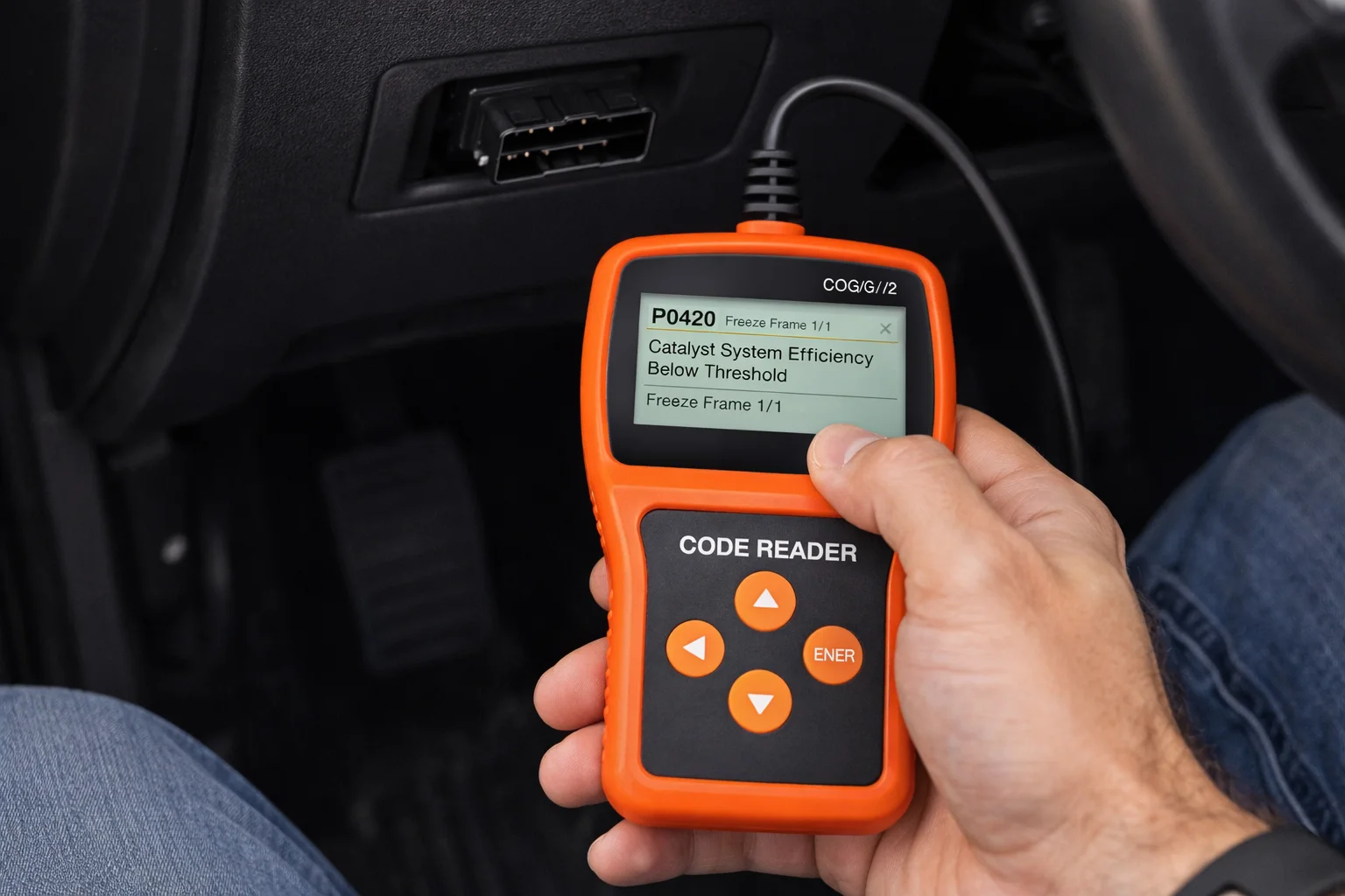 Сканер MS309PRO OBD2 для діагностики автомобіля • Діагностичний інструмент OBD2 • Автосканер для зчитування помилок і тестер акумулятора