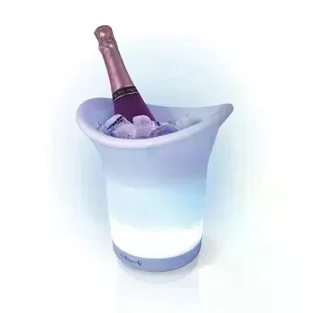Світлове відро для льоду Bucket Light з Bluetooth • LED відро для напоїв, бару, вечірки, пікніка та сервірування - Зображення 2
