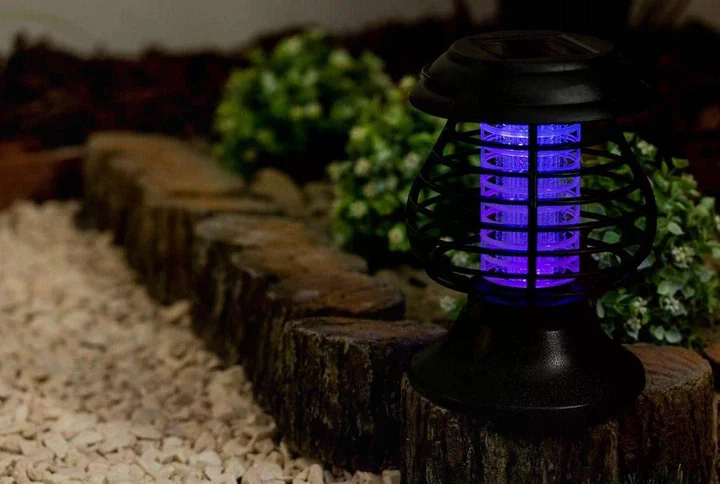 Світильник садовий антимоскітний Bug Zapper • Вуличний LED світильник-пастка від комарів і літаючих комах для саду, дачі, тераси та альтанки - Зображення 5
