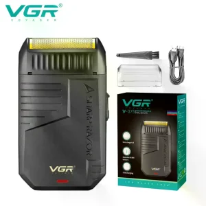 Тример для волосся VGR V-375 • Акумуляторна машинка для стрижки Hair Clippers V-375, шейвер для бороди, вусів та окантовки