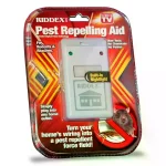 Ультразвуковий відлякувач гризунів і комах RIDDEX Pest Repelling 200 м² • Електронний прилад від мишей, щурів, тарганів та інших шкідників від мережі