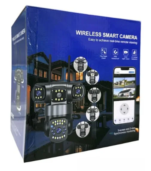 Вулична поворотна камера 4G Smart Camera SO-14 • Камера відеоспостереження з SIM-карткою для дому, дачі та бізнесу • Розумна IP камера для зовнішнього спостереження та віддаленого контролю - Зображення 4